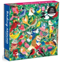 Mudpuppy - Birding Around Family Puzzle 500pc