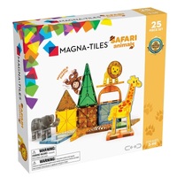 Magna-Tiles - Safari Animals - 25 Piece Set (DAMAGED BOX)