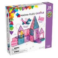 Magna-Tiles - Castle - 25 Piece Set (DAMAGED BOX)