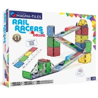 Magna-Tiles - Rail Racers Deluxe - 90 Piece Set