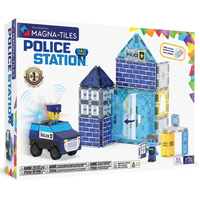 Magna-Tiles - Police Station - 35 Piece Set