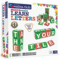 Magna-Tiles - microMAGS - Learn Letters