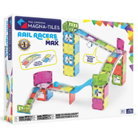 Magna-Tiles - Rail Racers Max - 80 Piece Set