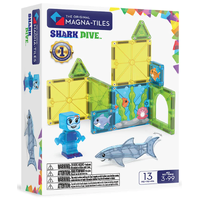 Magna-Tiles - Shark Dive - 13 Piece Set