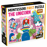 Headu - The Unicorn Montessori First Puzzle