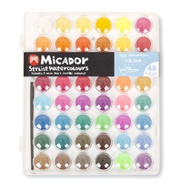 Micador - Stylist Watercolour Paint Set (48 discs)