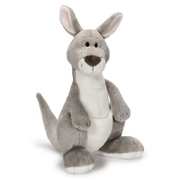 NICI - Grey Kangaroo Standing Plush Toy 25cm