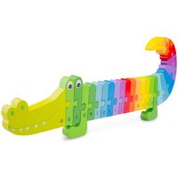 New Classic Toys - Rainbow Alphabet Crocodile Puzzle