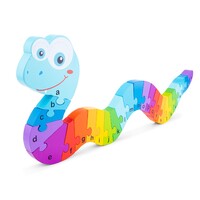 New Classic Toys - Rainbow Alphabet Snake Puzzle