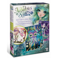 Nebulous Stars - Glitter & Foil Art