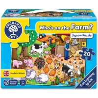 Orchard Toys - Who's On The Farm? Puzzle 20pc
