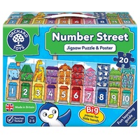 Orchard Toys - Number Street Puzzle 20pc