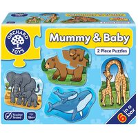 Orchard Toys - Mummy And Baby Puzzles 2pc