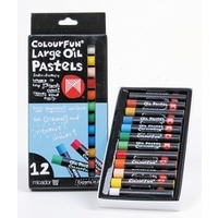 Micador - Large Oil Pastels Colourfun (12 pack)