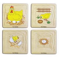 Fun Factory - Chicken 4 Layer Puzzle