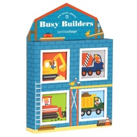 Petit Collage - Mini Library - Busy Builders