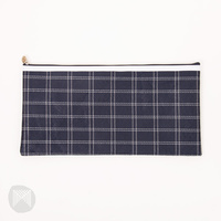 Tartan Pencil Case Large - 1 Zip (340x170mm)