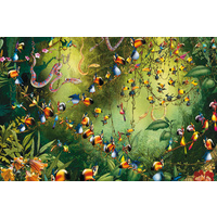 Piatnik - Ruyer, Jungle Toucans Puzzle 1000pc