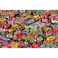 Piatnik - Ruyer, Swimming Puzzle 1000pc