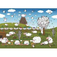 Piatnik - Sheep in Paradise Puzzle 1000pc