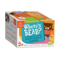 Peaceable Kingdom - Where's Bear Stacking Block Game