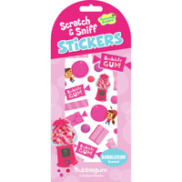 Peaceable Kingdom - Mini Stickers Scratch & Sniff - Bubblegum