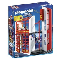 Playmobil - Fire Station with Alarm 5361
