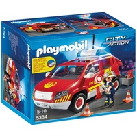 Playmobil - Fire Chief's Car with Lights and Sound 5364