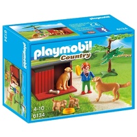 Playmobil - Golden Retrievers with Toy 6134