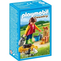 Playmobil - Woman with Cat Family 6139