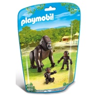 Playmobil - Gorilla with Babies 6639