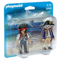 Playmobil - Pirate and Soldier Duo Pack 6846