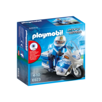 Playmobil - Police Bike with LED Light 6923