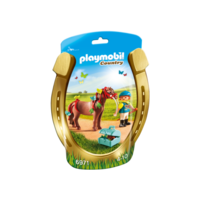 Playmobil - Groomer with Butterfly Pony 6971