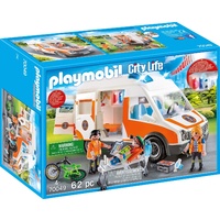 Playmobil - Ambulance with Flashing Lights 70049