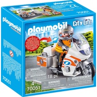 Playmobil - Emergency Motorbike 70051