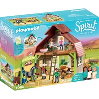 Playmobil - Spirit - Barn with Lucky, Pru & Abigail 70118
