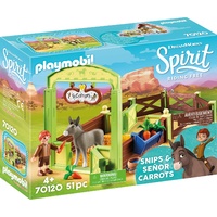 Playmobil - Spirit - Stable Box with Senor Carrot 70120