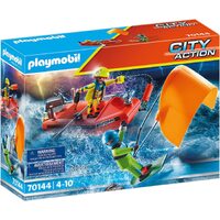Playmobil - Kitesurfer Rescue with Speedboat 70144