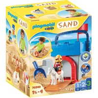 Playmobil - 1.2.3 Knight's Castle Sand Bucket 70340