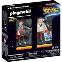 Playmobil - Back to the Future Marty Mcfly and Dr. Emmett Brown 70459