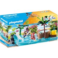Playmobil - Children's Pool with Slide 70611