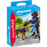 Playmobil - Policeman with Sniffer Dog 71162