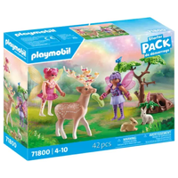 Playmobil - Fairies With Forest Animals 71800