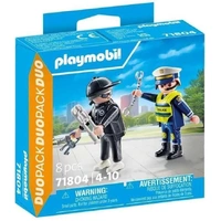 Playmobil - Policeman and Burglar 71804