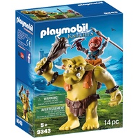 Playmobil - Giant Troll with Dwarf Fighter 9343