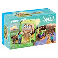 Playmobil - Spirit - Pru & Chica Linda with Horse Stall 9479