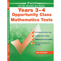 Excel Opportunity Class Mathematics Tests Years 3-4