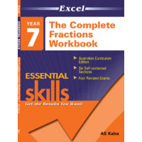 Excel The Complete Fractions Workbook Year 7