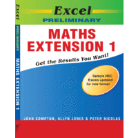 Excel Preliminary - Maths Extension 1 Study Guide Year 11